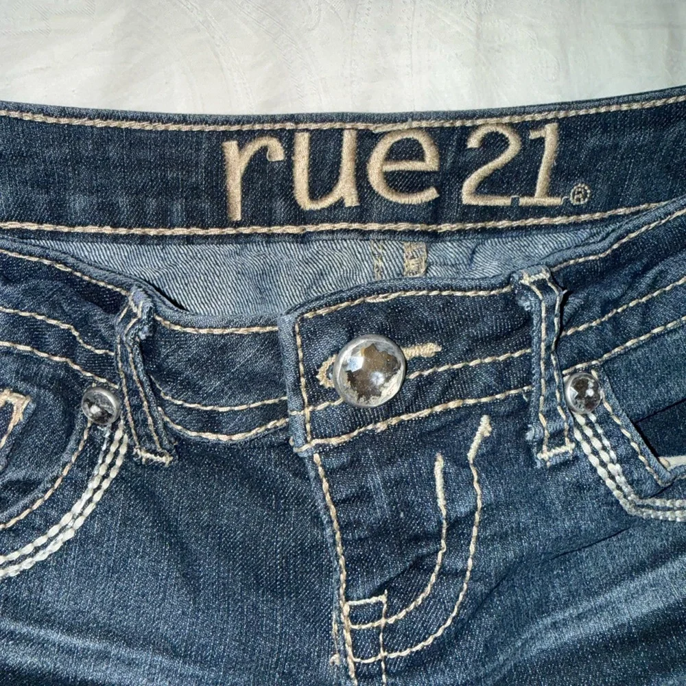 Y2K denim micro shorts